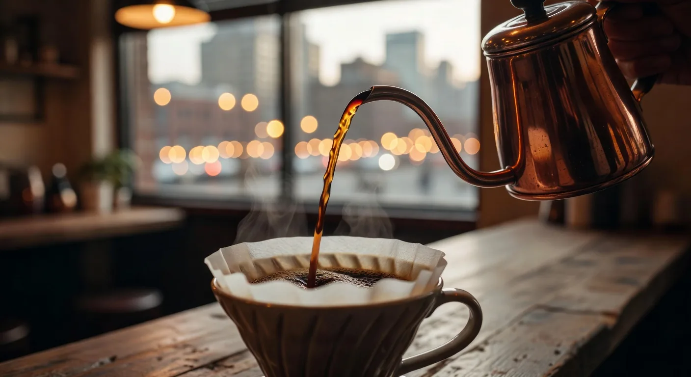 ポアオーバーコーヒー